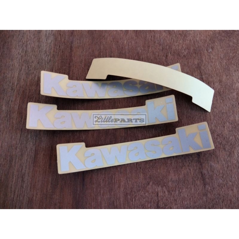 Sticker stiker tulisan Kawasaki kaze ninja r rr kiss ori original