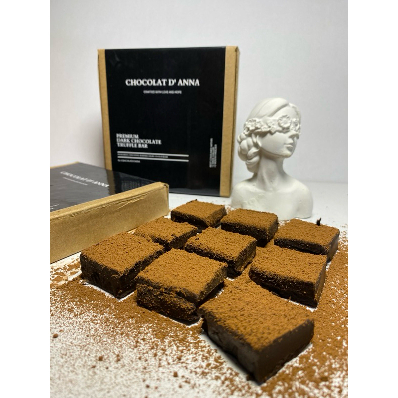 

Truffle NAMA Chocolate Dark Chocolate by Anna - gift ide kado wisuda tukar kado dan ulang tahun hamper natal christmas coklat dubai