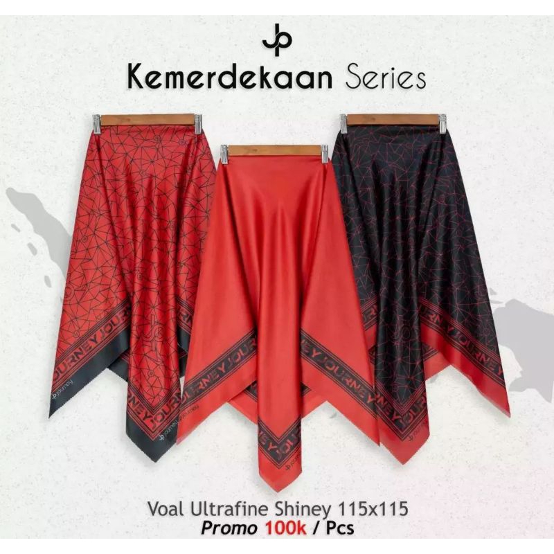 JOURNEY SCARVES SERI KEMERDEKAAN/ DIAMOND SERIES JOURNEY SCARVES