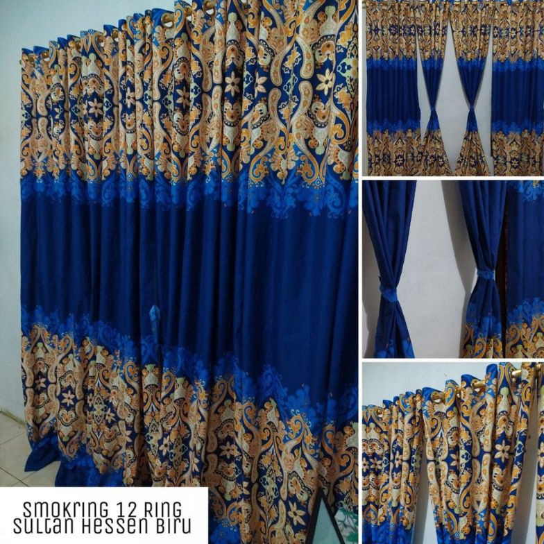 KHUSUS COD  Promo Gorden  Hordeng Smokring Ring 12  Sultan Hessen Biru