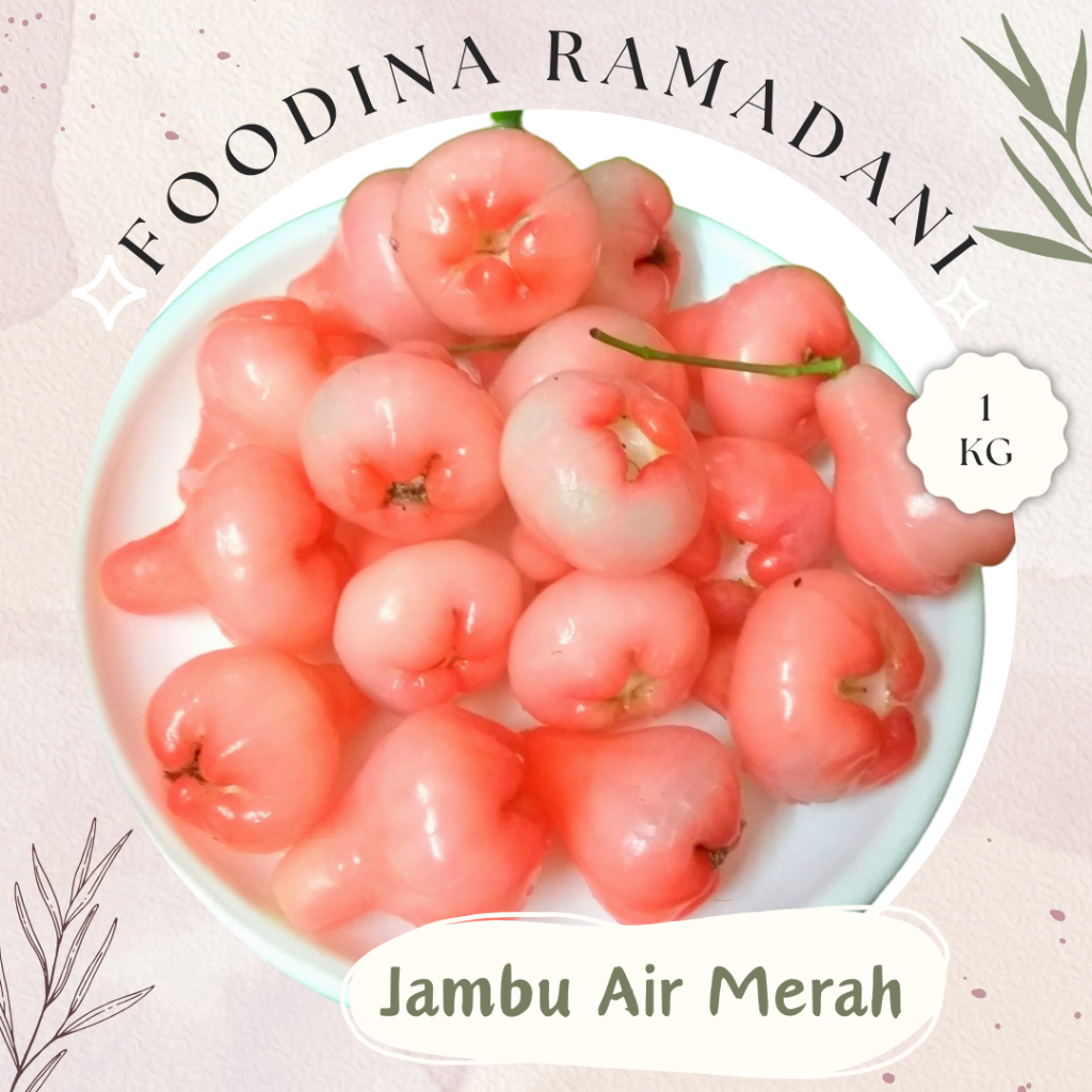 

AMBU Air Merah - Rujak Fresh [ Berat 1.000gr ] Harga Per KG