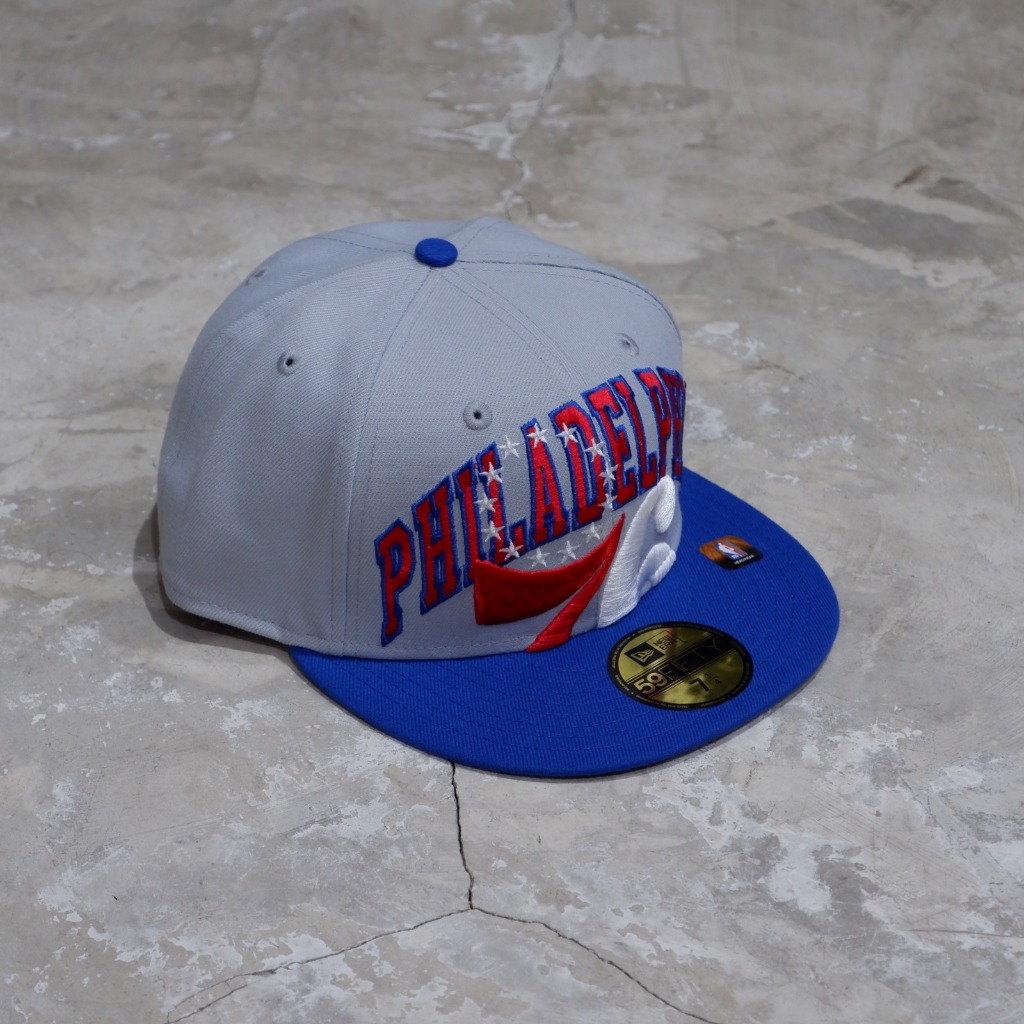 NEW ERA 59FIFTY PHILADELPHIA NBA TIP OFF FITTED CAP