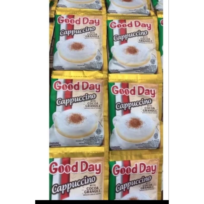 

kopi good day pembelian 1saset
