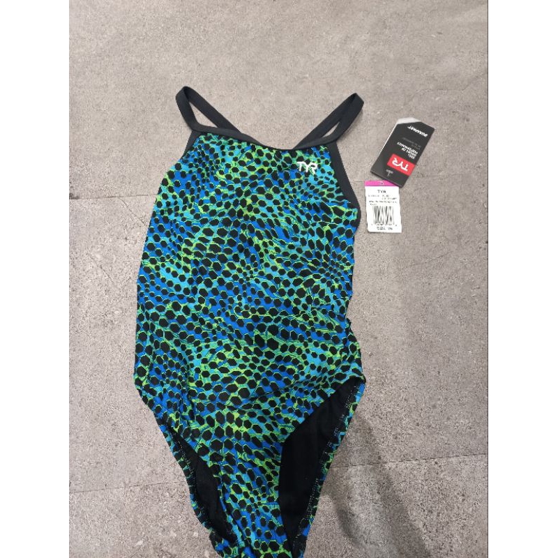 TYR DURAFAST BAJU RENANG ANAK WANITA SWIMSUIT size 26