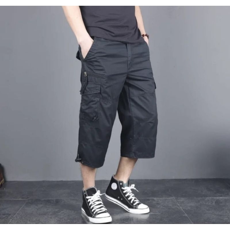 Celana Sirwal 3/4 terbaru Celana Cargo Pendek Pria
