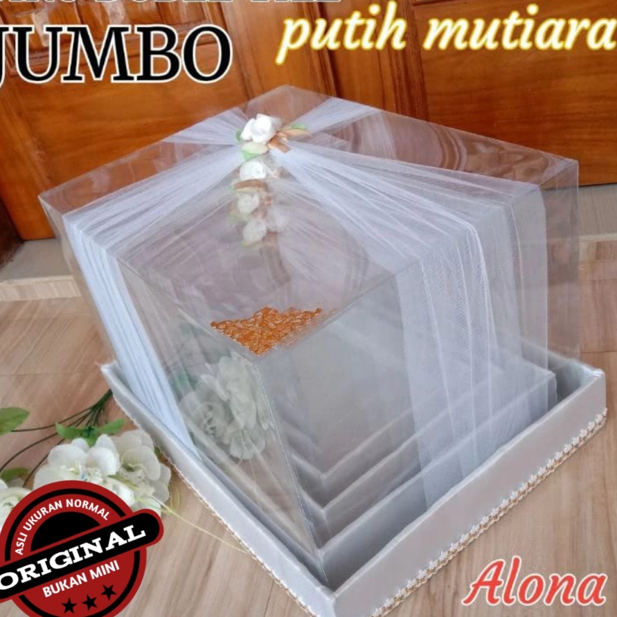 

HJ6 BOX KOTAK SESERAHAN HANTARAN PERNIKAHAN MIKA TILE 1 SET ISI 4 PCS