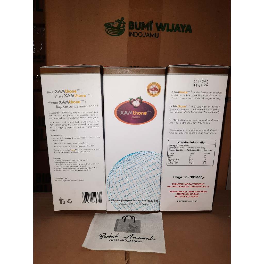 Xamthone Plus Ekstrak Kulit Manggis Original | Xamthone Plus Original ( Izin POM )
