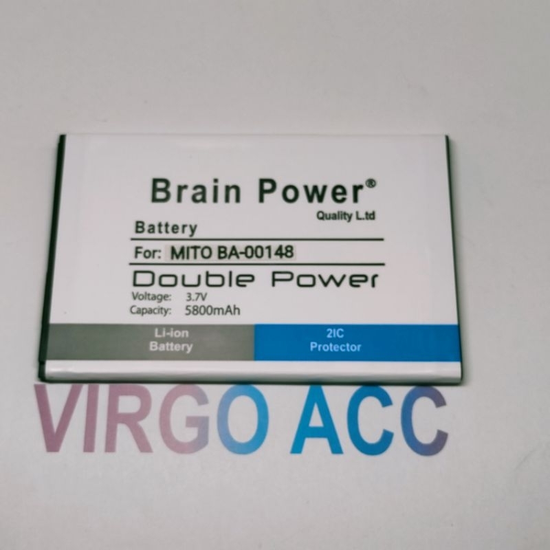 Baterai Batre Battery Mito Z3 BA-00148 BA00148 Z 3 Double Power Battery Hp