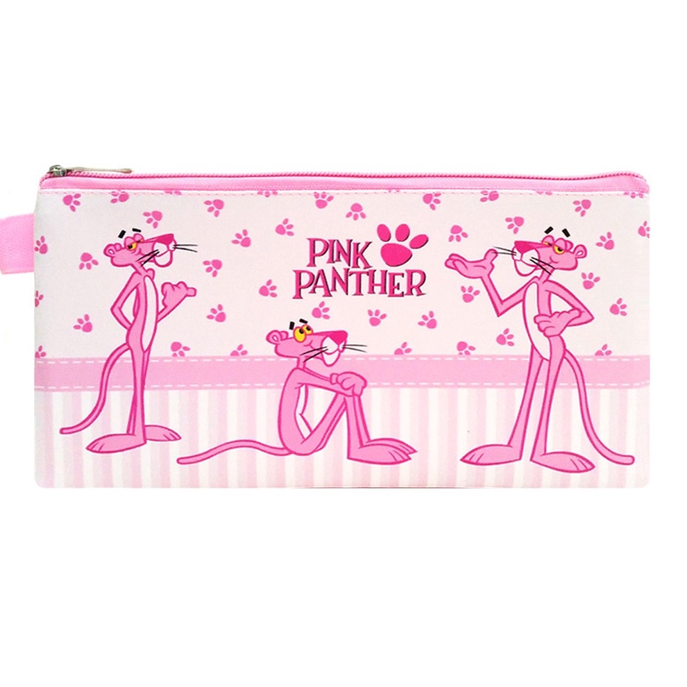 

DASYAT Mini Case Pink Panther Stationary Organizer Pencil Case Tempat Pensil Travelling Organizer