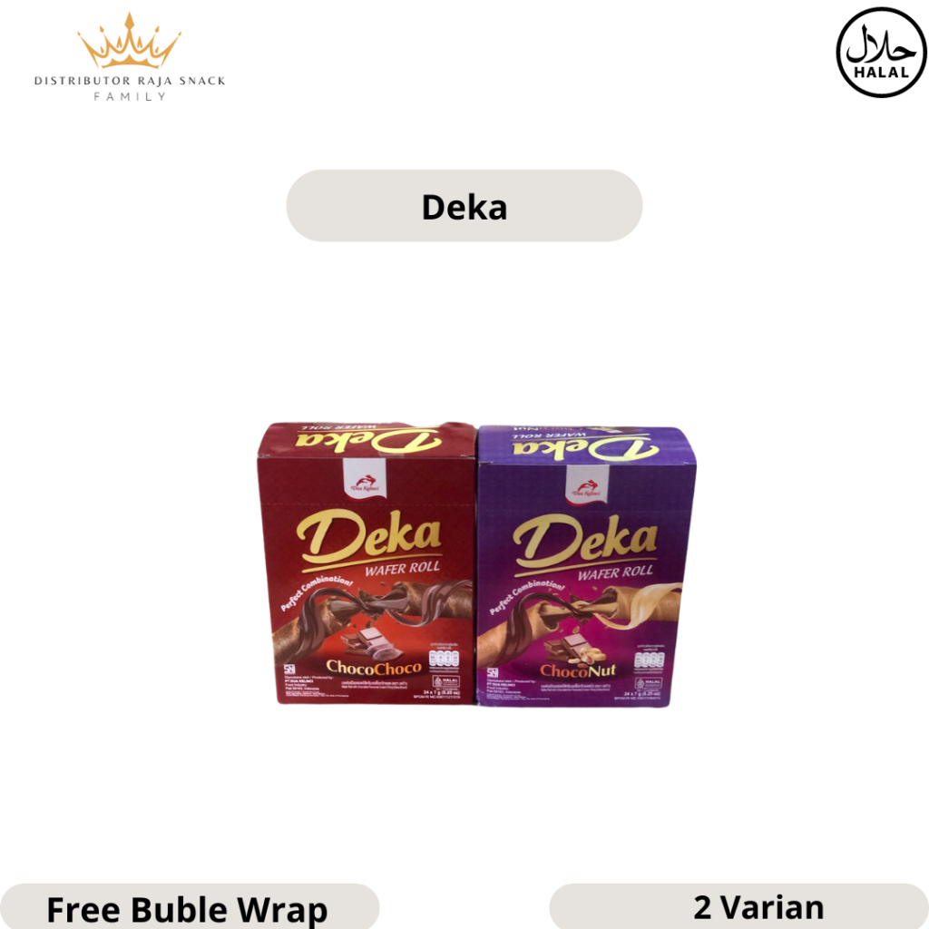 

Deka Wafer Roll 1dus isi 24pcs @7g