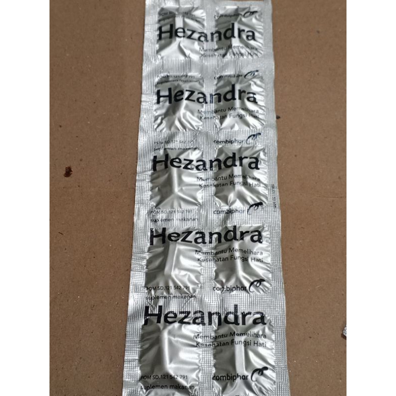 hezandra kapsul original strip isi 10