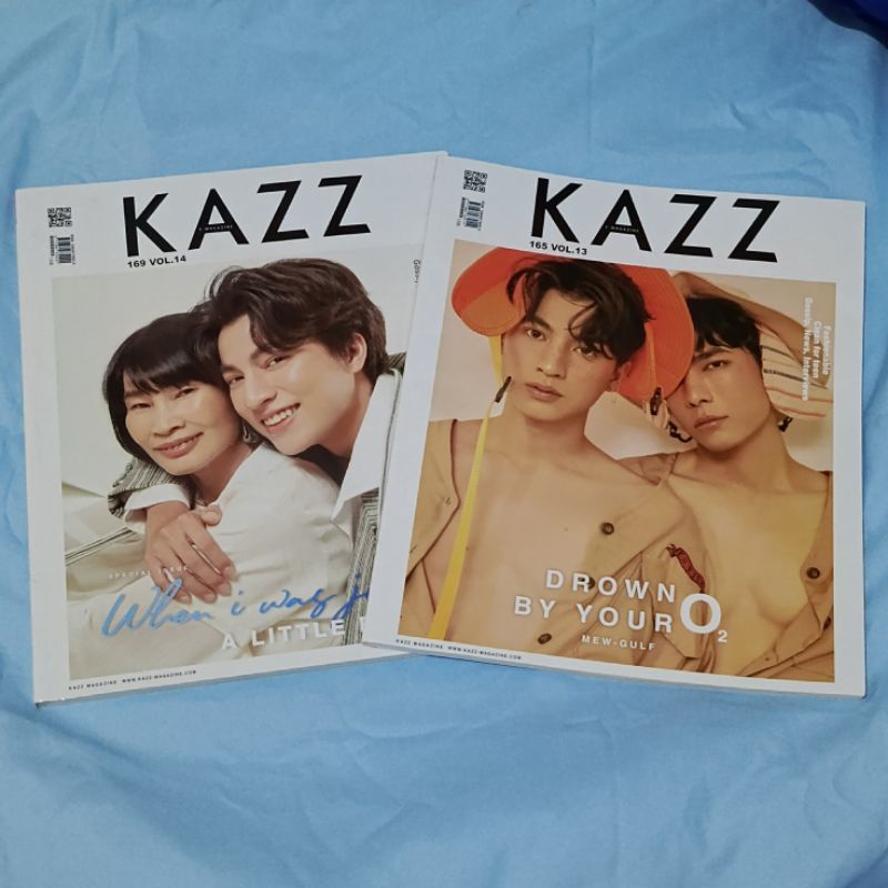 KAZZ MAGAZINE - Mom edition & MewGulf Orange edition (Rare)
