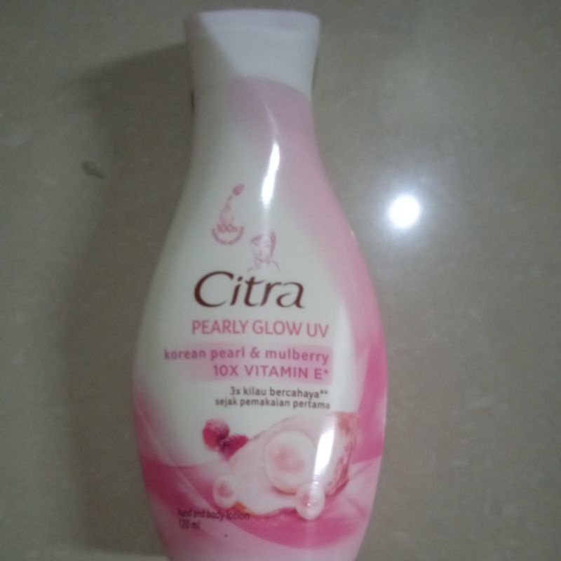 Citra Pearly Glow UV 10 x Vitamin E 120ml