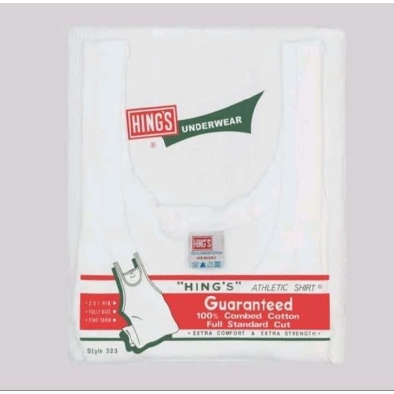 Singlet hings Hongkong/ hings hijau