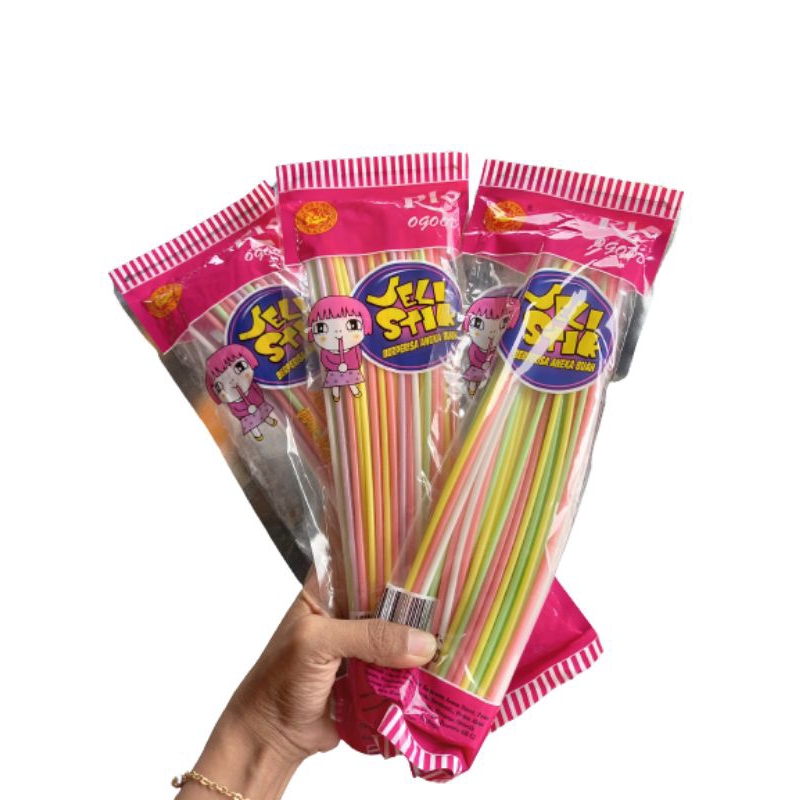 

Permen jelly bentuk swtik aneka rasa isi 50pcs