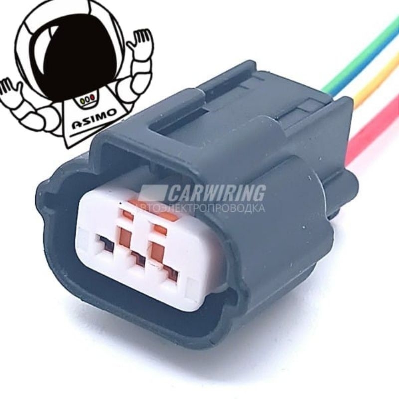 soket pin 3 Original mitsubishi Xpander Xforce Outlander Eclipse cross Pajero sport SS120T Triton st