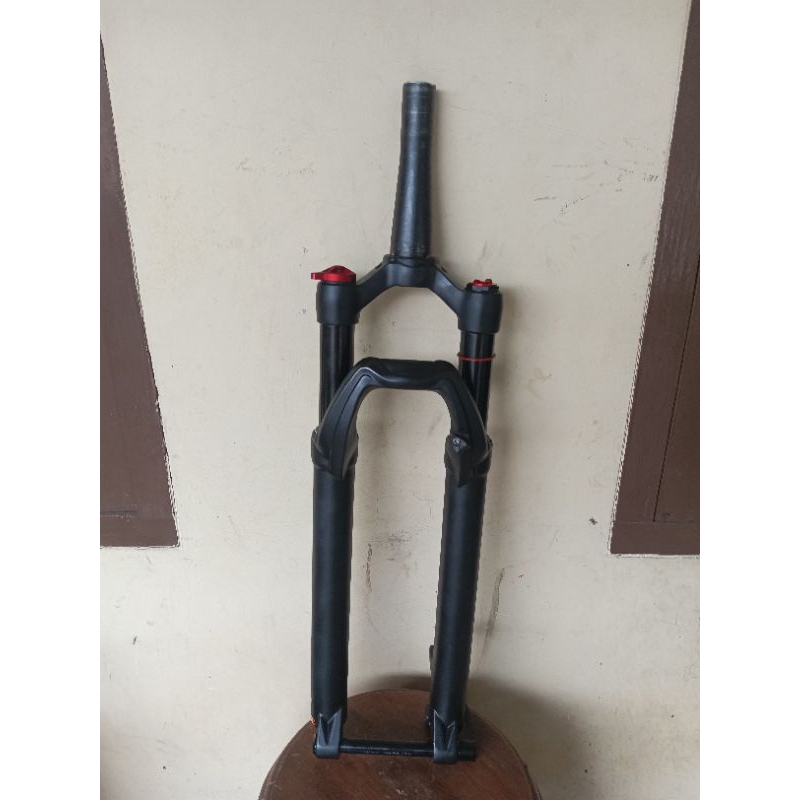 Fork Air 29er TA 15x100 Travel 100 Lock Rebound Steertube Pendek