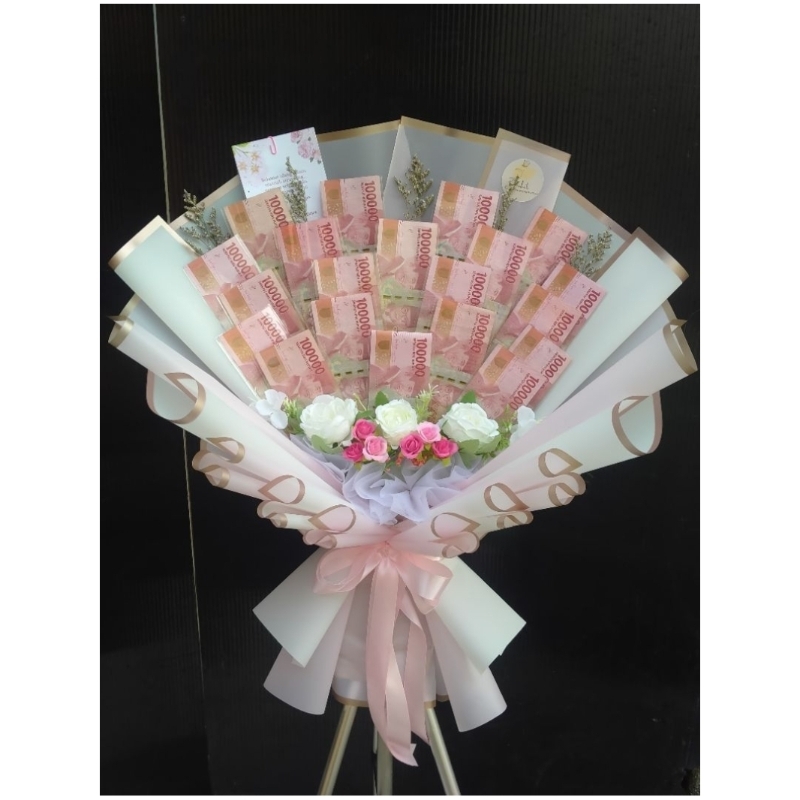 Buket Uang 20 Lembar