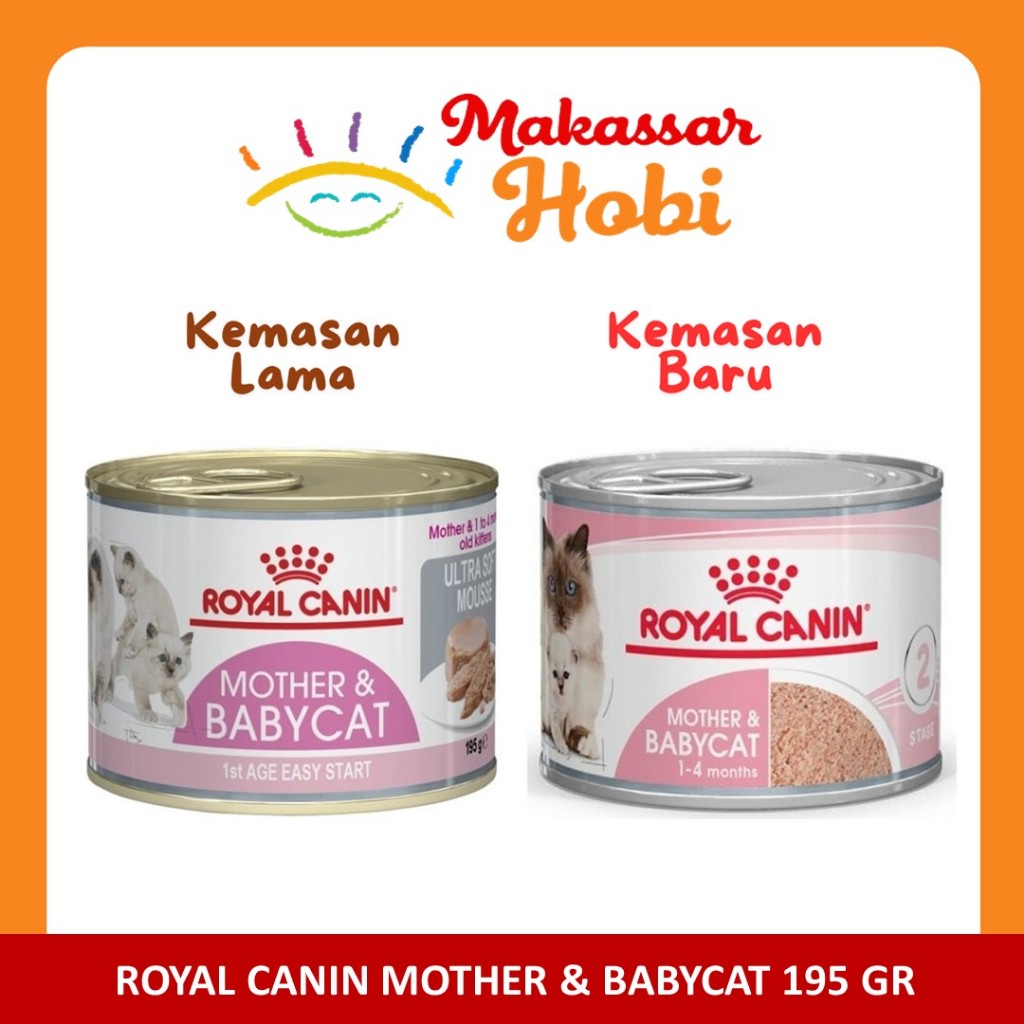 Royal Canin MOTHER & BABYCAT 195gr Makanan Basah Kucing Hamil Menyusui
