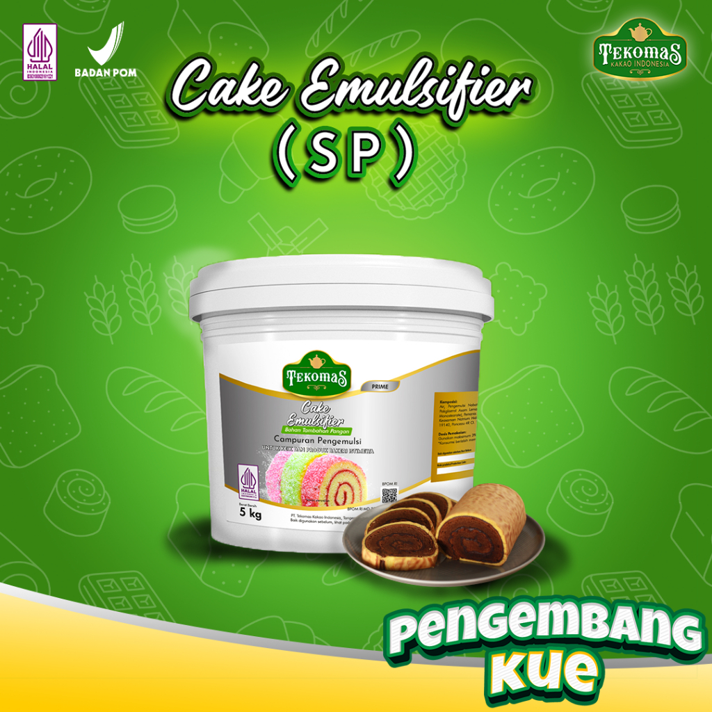 

TEKOMAS - SP Prime 5 Kg Cake Emulsifier Bahan Pengembang Bahan Kue Premium