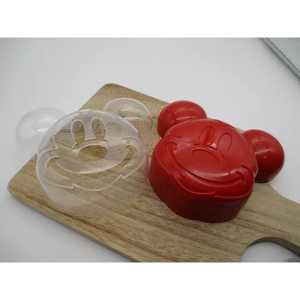 Mickey Mouse Rice Mold + Furikake Plate