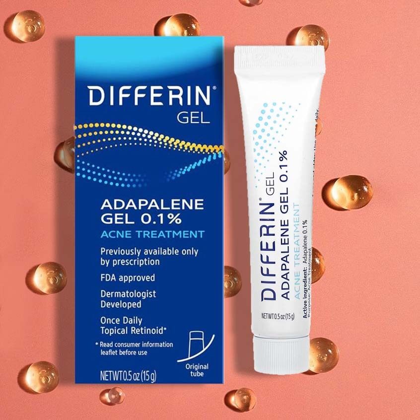 Differin Acne Treatment Gel 15gr / Acne Treatment / Adapalene Adapalen Gel 0.1%