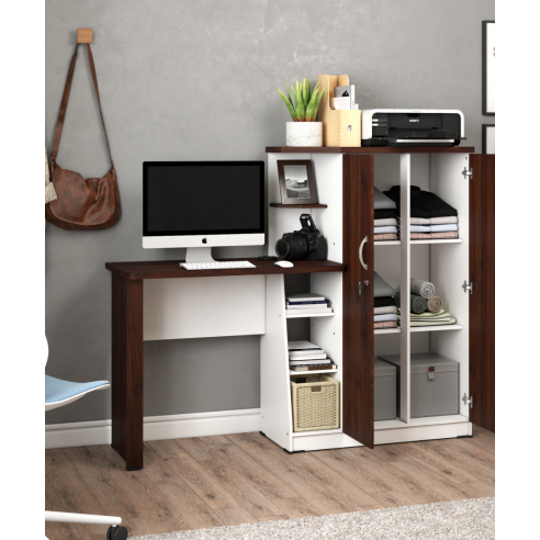 Meja Belajar Komputer + Lemari Volans STD 101