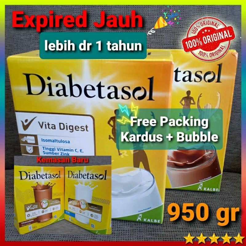 

DIABETASOL Jumbo Rasa Vanilla Coklat Vanila 950gr