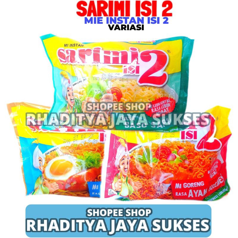 

Sarimi Duo Mie Instan Isi 2 Aneka Varian Rasa