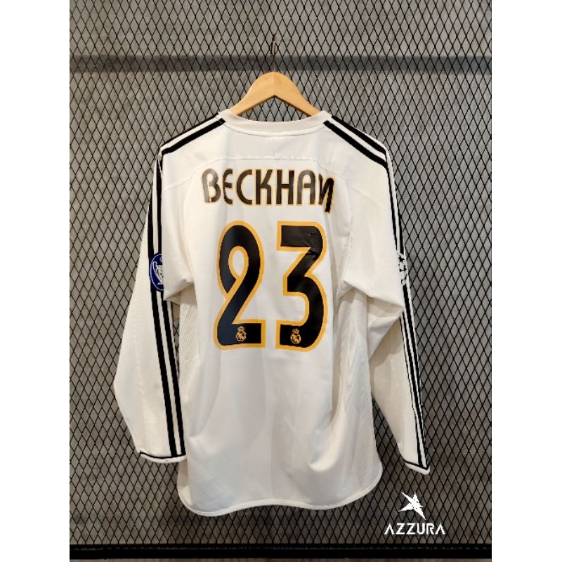 REAL MADRID HOME 2003/04 LONG SLEEVES ORIGINAL