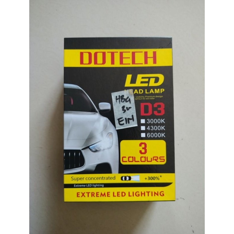 DOTECH LED HEAD LAMP D3/LAMPU LED