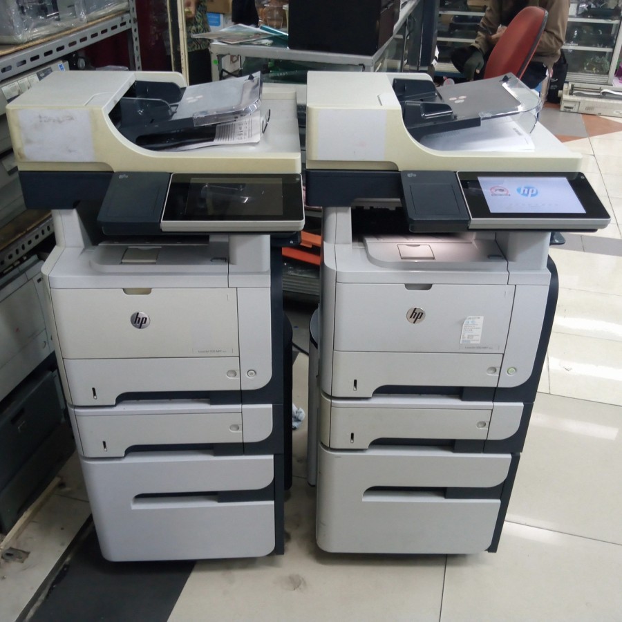 Printer fotocopy hp laserjet pro 500 m525 full tray second murah