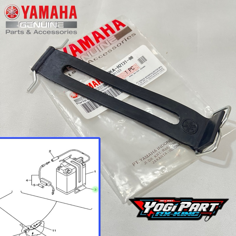 KARET SABUK AKI RX KING RXKING ORIGINAL 3KA-H2131-00