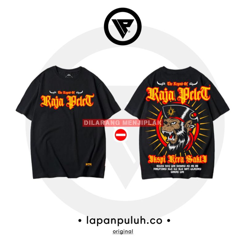 Kaos RAJA PELET BAJAK LAUT • DESAIN LAWASAN IKS.PI KERA SAKTI