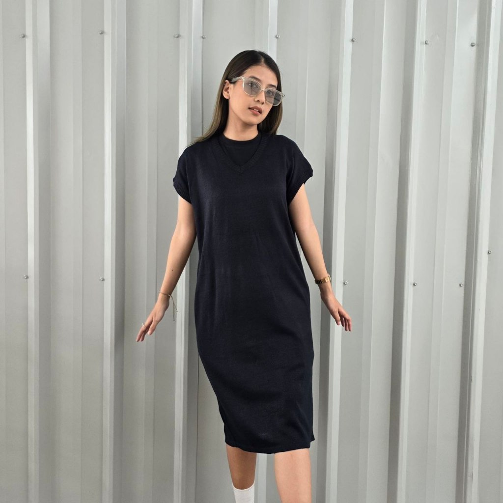LONG DRESS LOLY VEST TUNIK/ VEST LONG DRESS