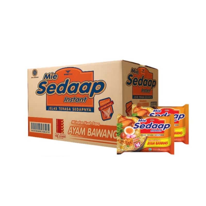 

Mie sedap ayam bawang kuah isi 40 biji
