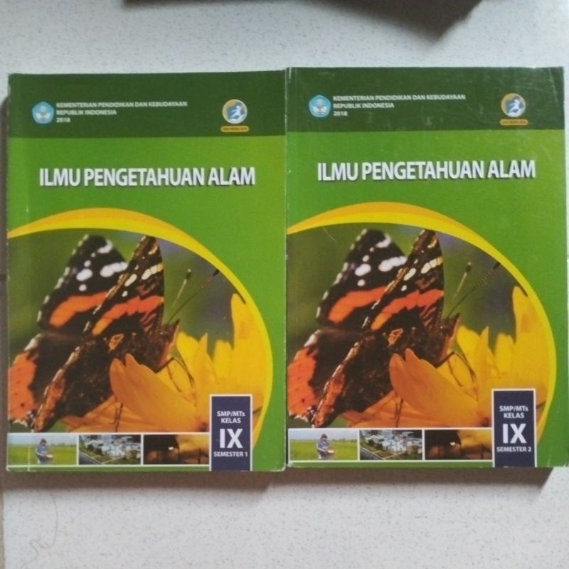 

Buku Paket IPA kelas 9 / IX smt 1&2 second
