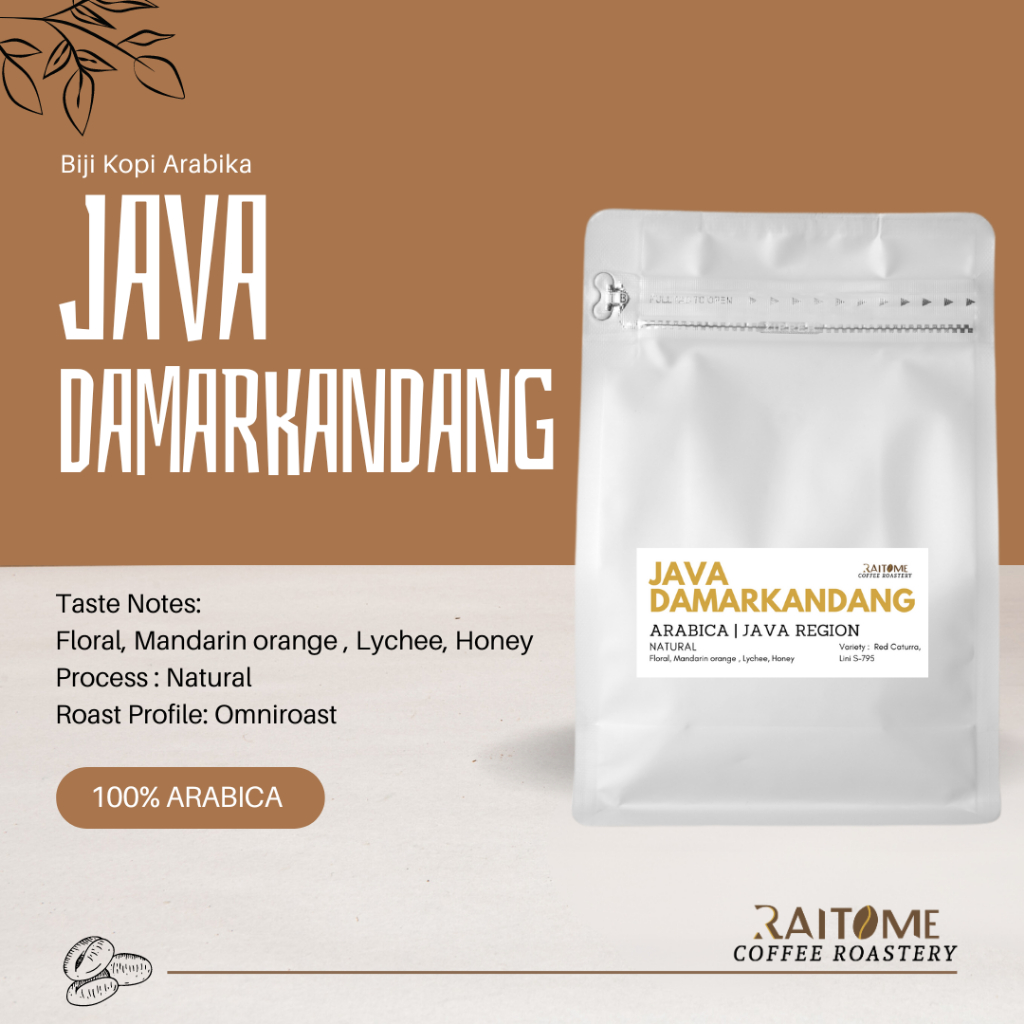 

Biji Kopi Arabica Damarkandang Carbonic Maceration Natural 200gram / 500gram / 1000gram