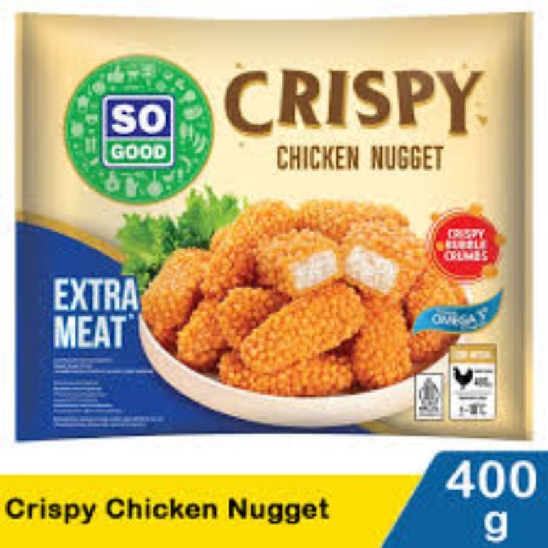 

SO GOOD Nugget Crispy 400gram