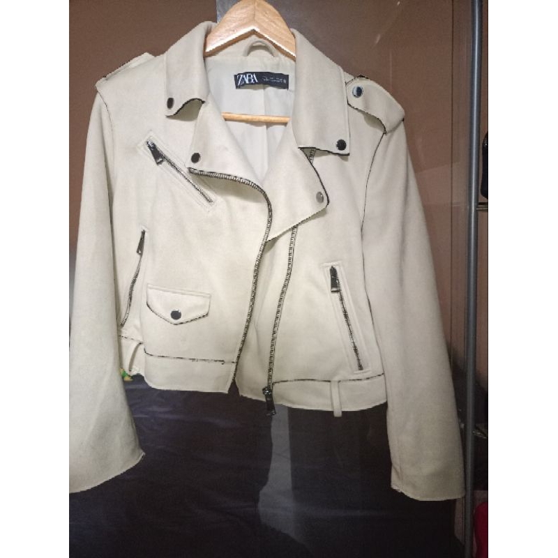 Jacket Kulit Zara