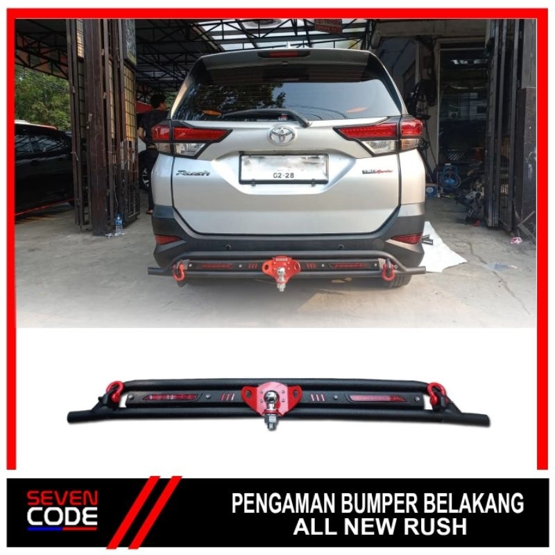TOWING RUSH 2018 UP MODEL COBRA / PENGAMAN BUMPER BELAKNG RUSH  2018 UP MODEL COBRA