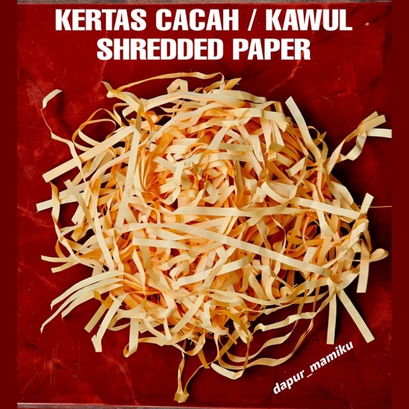 

Kertas Cacah Serut Kawul Shredded Paper Kertas Serut Potongan