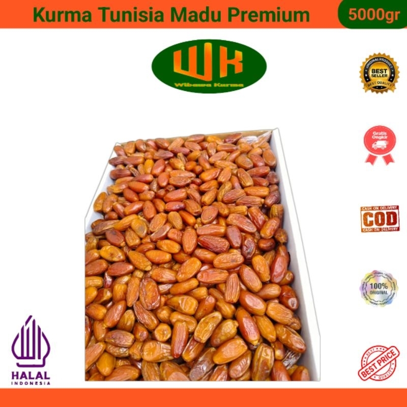 

Kurma Tunisia Madu Premium 5 Kg