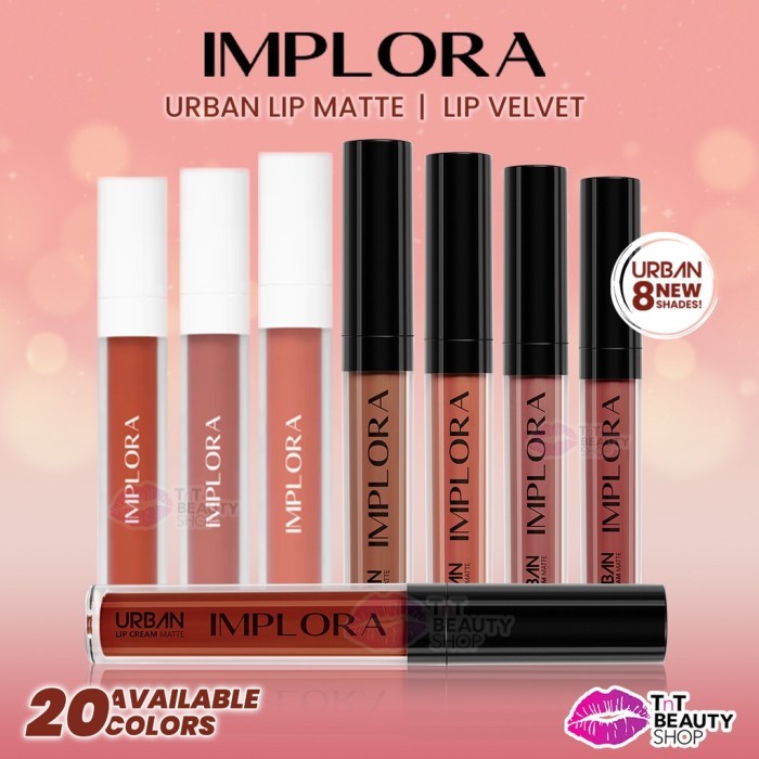 tw02 IMPLORA Lip Cream Matte Urban Series