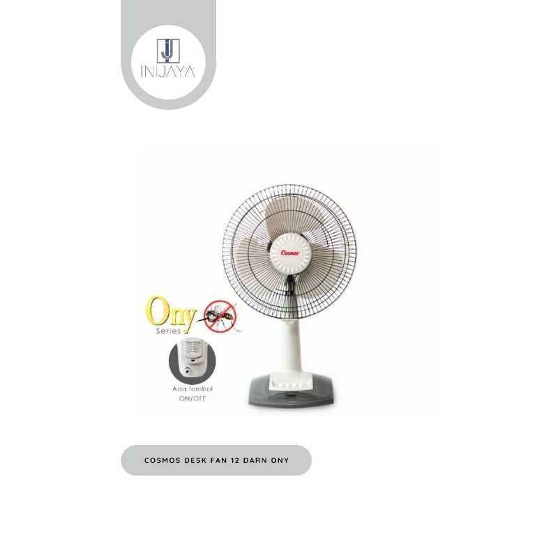 Kipas Angin Meja 12 Inc Cosmos 12-DAR N TWINO ONY