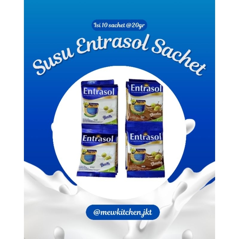 

SUSU ENTRASOL 10 SACHET 20GR