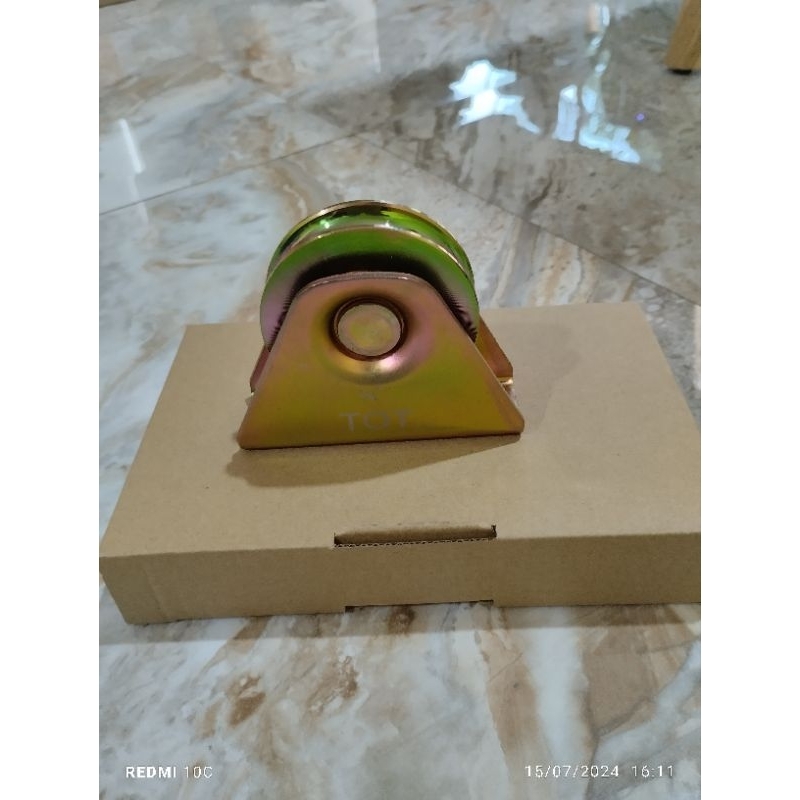 tot roda gerbang pagar roda pagar rumah model U 70 mm roda besi pagar roda