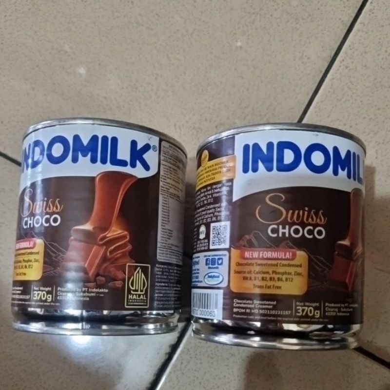 

Indomilk Susu kaleng cokelat 370gr