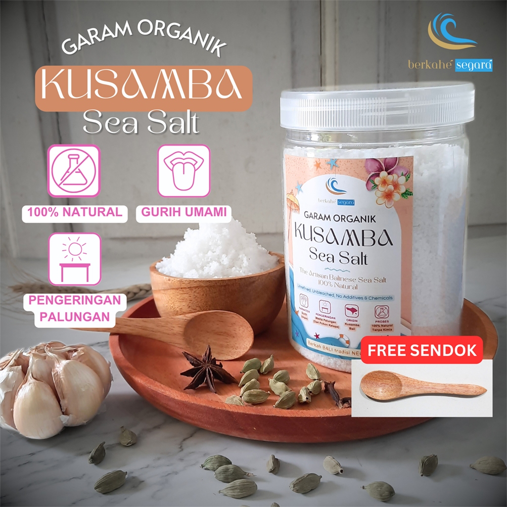 

Sea Salt Garam Kusamba Organik Natural Berkahe Segara Asli Bali Unrefined