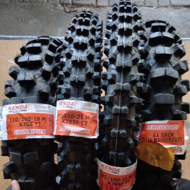 BAN KENDA K785 CROSS CROSSOVER MILLVILLE II (70/100 - 80/100 - 90/100 - 110/100 RING 18 19 21 16 12 